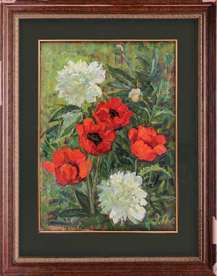 Неизвестный художник. Натюрморт с маками